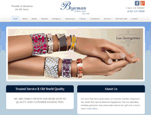 Tablet Screenshot of begemanjewelers.com